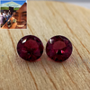 1.88ct Pink Garnet Round Cut Pair