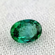  0.89ct Green Tourmaline 7x5mm Oval Cut