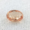 0.72ct Pinkish Orange Tourmaline 7x5mm Oval Cut