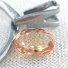 0.72ct Pinkish Orange Tourmaline 7x5mm Oval Cut