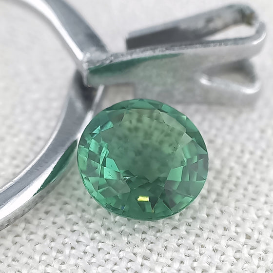 0.70ct Green Tourmaline 5.75mm Round Cut