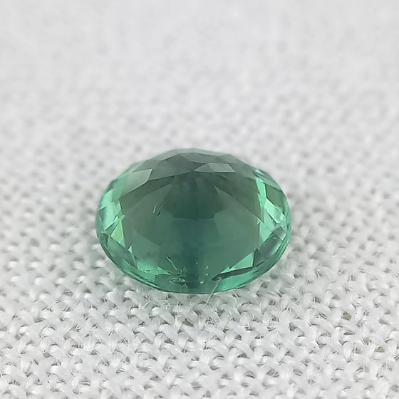 0.70ct Green Tourmaline 5.75mm Round Cut