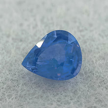  0.61ct Blue Sapphire Pear Cut