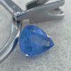 0.61ct Blue Sapphire Pear Cut
