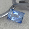 0.63ct Blue Sapphire Baguette Cut