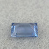 0.63ct Blue Sapphire Baguette Cut
