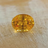 0.88ct Yellow Sapphire Oval Cut