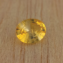  1.48ct Yellow Sapphire Oval Cut