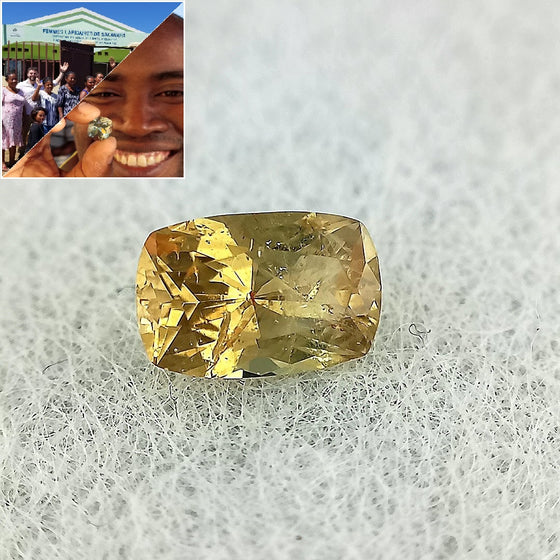 0.89ct Chrysoberyl Cushion Cut