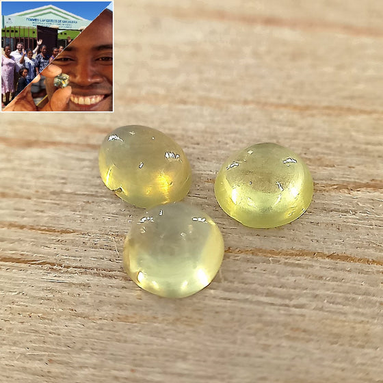 0.80ct Chrysoberyl Cabochon (3 Pieces)