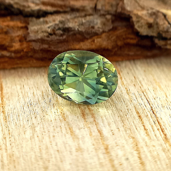 1.15ct Green Grossular Garnet Oval Cut