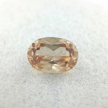  2.44ct Australian Pale Yellow Zircon Oval Cut