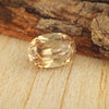 2.44ct Australian Pale Yellow Zircon Oval Cut