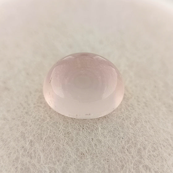 4.52ct Rose Quartz Oval Cabochon Mozambique