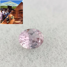  0.44ct Pink Sapphire Oval Cut