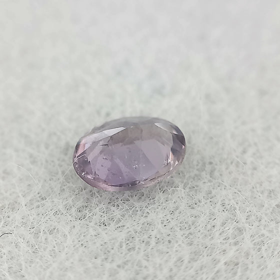 0.59ct Purple Sapphire Oval Cut