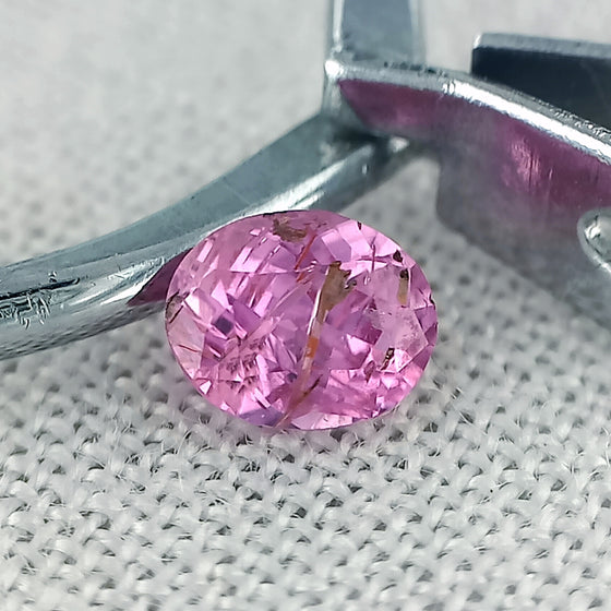 0.42ct Pink Sapphire Oval Cut