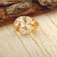  1.11ct Australian Pale Yellow Zircon Pear Cut