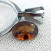 1.36ct Australian Brownish Orange Zircon Oval Cut