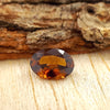 1.36ct Australian Brownish Orange Zircon Oval Cut