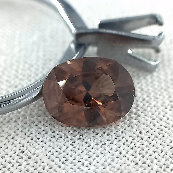 1.81ct Australian Brown Zircon Oval Cut