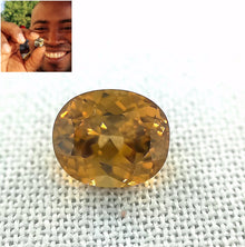  2.11ct Yellow Zircon Oval Cut