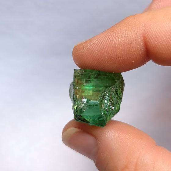 55.15ct Green / Blue Green (Teal) Tourmaline Facet Rough