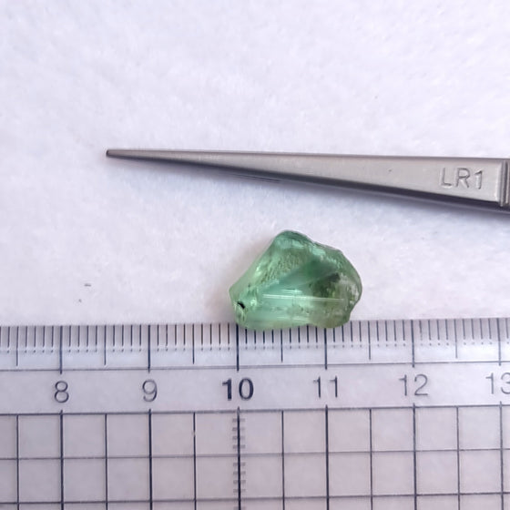 11.33ct Blue Green (Seafoam) Tourmaline Facet Rough