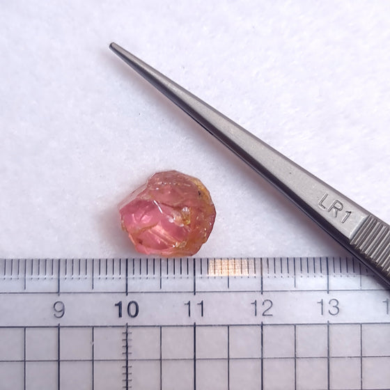 14.15ct Pink Tourmaline Facet Rough