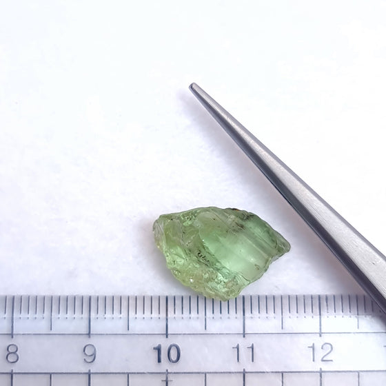 14.10ct Blue Green (Seafoam) Tourmaline Facet Rough