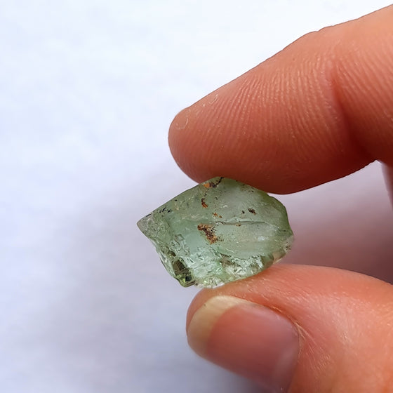 14.10ct Blue Green (Seafoam) Tourmaline Facet Rough