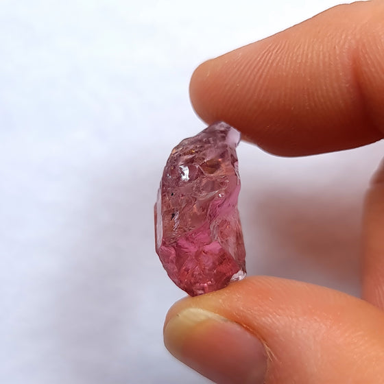 18.81ct Pink Tourmaline Facet Rough