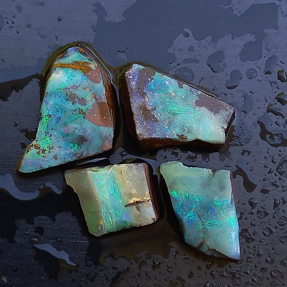 41ct TW Boulder Opal Rub Parcel