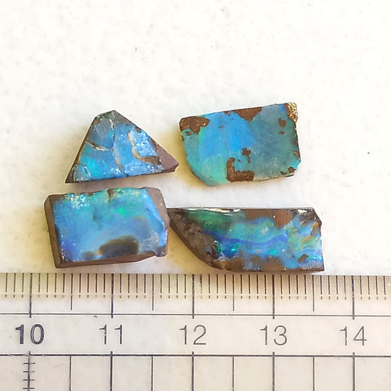 29ct TW Boulder Opal Rub Parcel