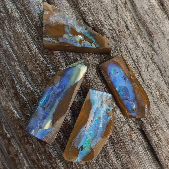 65.3ct TW Boulder Opal Rub Parcel