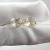 3.16ct Pale Yellow QLD Golden Labradorite Oval Cut Pair