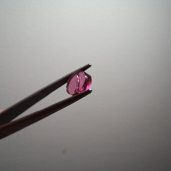 1.72ct Purple Violet Oval Flat Cut