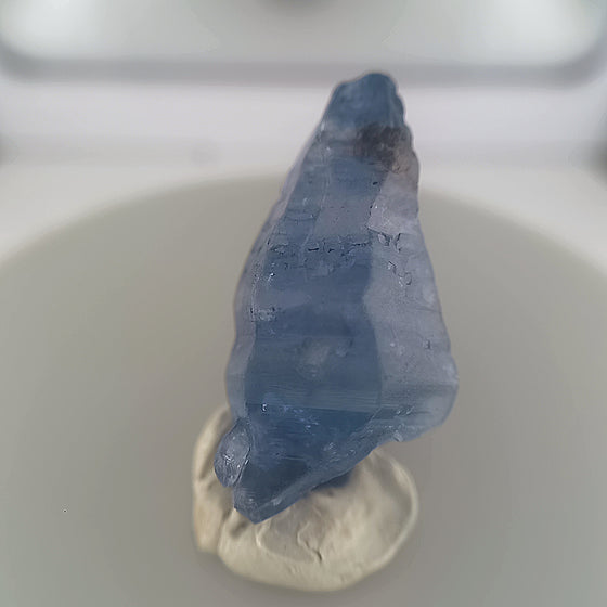 16.75ct Blue Ceylon Sapphire Crystal Rough