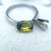 1.52ct 9x6mm Australian Parti Sapphire Oval Cut