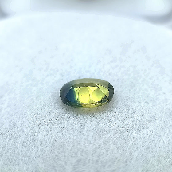 1.52ct 9x6mm Australian Parti Sapphire Oval Cut