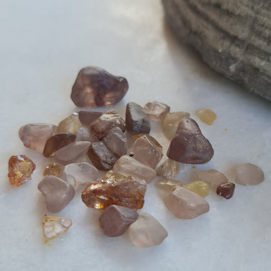 100ct Parcel Zircon Rough Australian