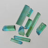 9.3ct Blue + Green/Bi-Colour Tourmaline Rods Rough