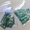 26ct Blue and Green Tourmaline Rods Rough