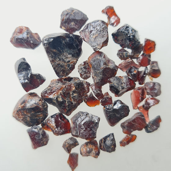 100ct Parcel Garnet Rough Australian