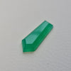 11.44ct QLD Chrysoprase Shield Cut