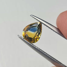  1.26ct Parti Sapphire Pear Cut