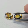 2.51ct TW Parti Sapphire Oval Cut Pair