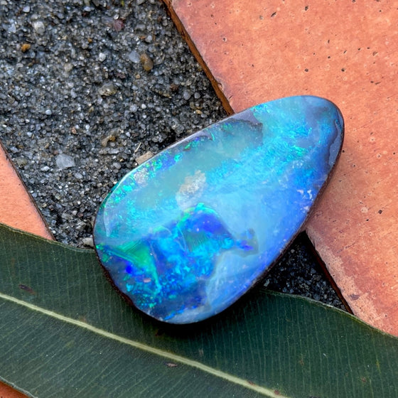 24.30ct Pear Shaped Boulder Opal