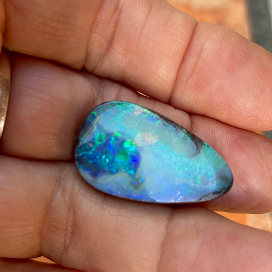 24.30ct Pear Shaped Boulder Opal