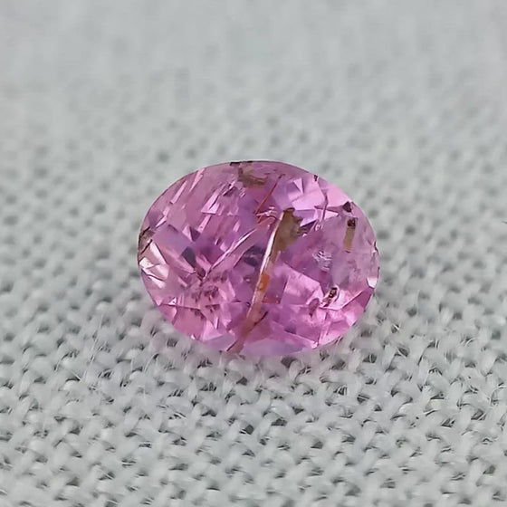 0.42ct Pink Sapphire Oval Cut